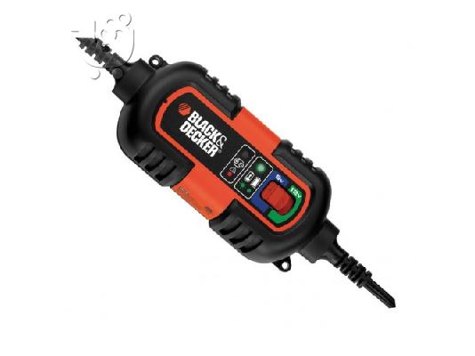 PoulaTo: Φορτιστής-συντηρητής μπαταρίας 6V & 12V BLACK & DECKER.Προιόν επίσημης αντιπροσωπείας. 